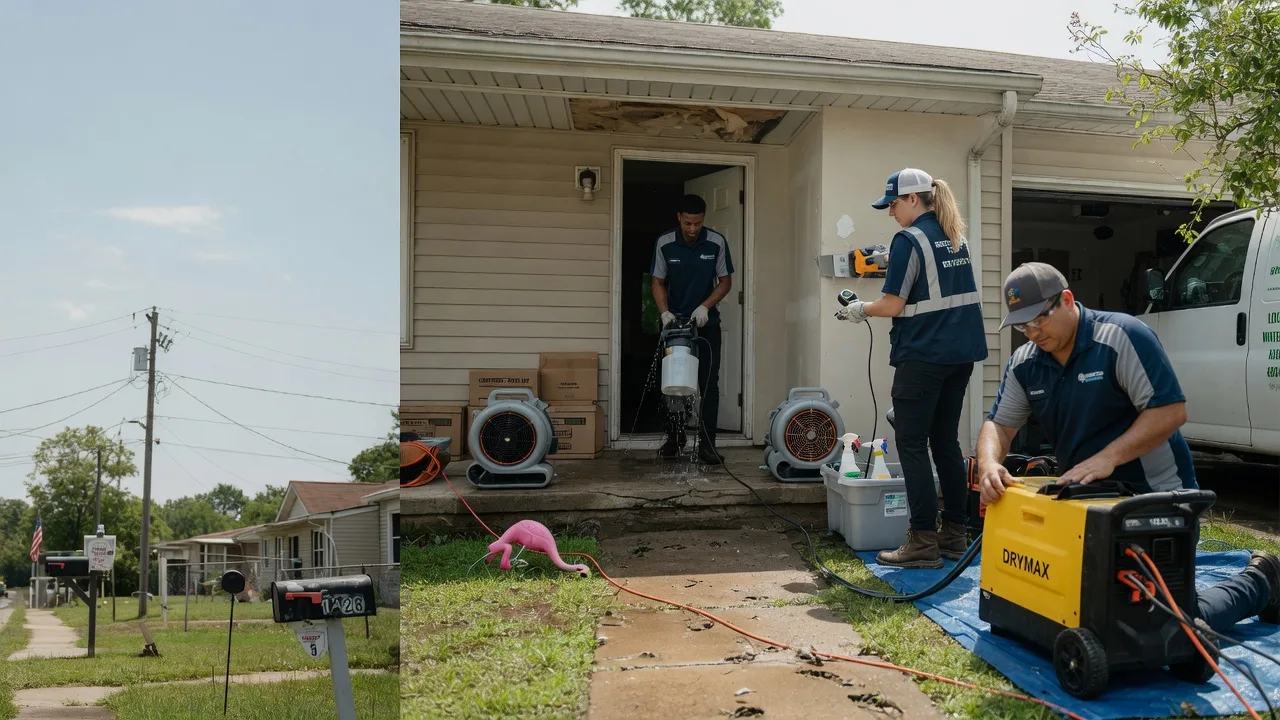 Storm Damage Water Removal in New Lisbon, IN near me